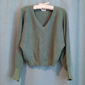 NWOT XXSP/XSP soft green sweater